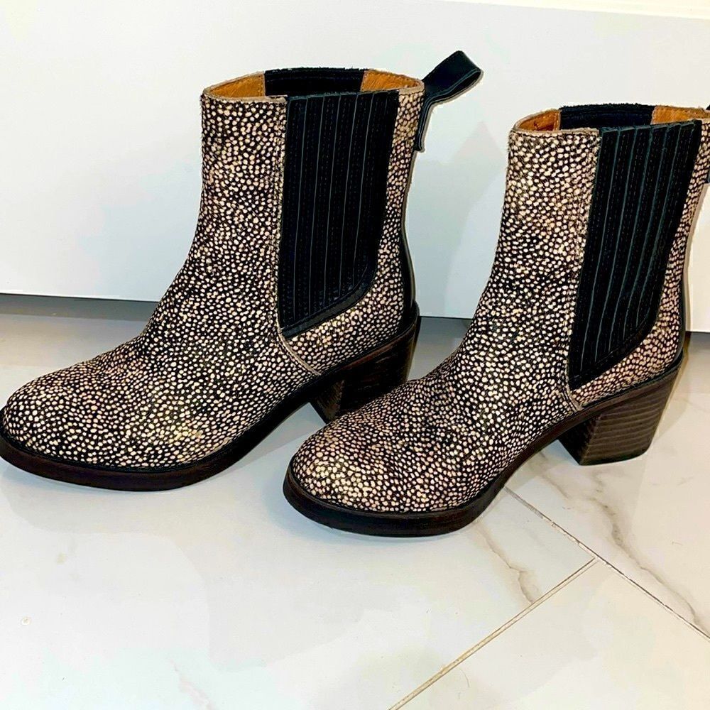 UGG Camden Calf Hair Chelsea Boots